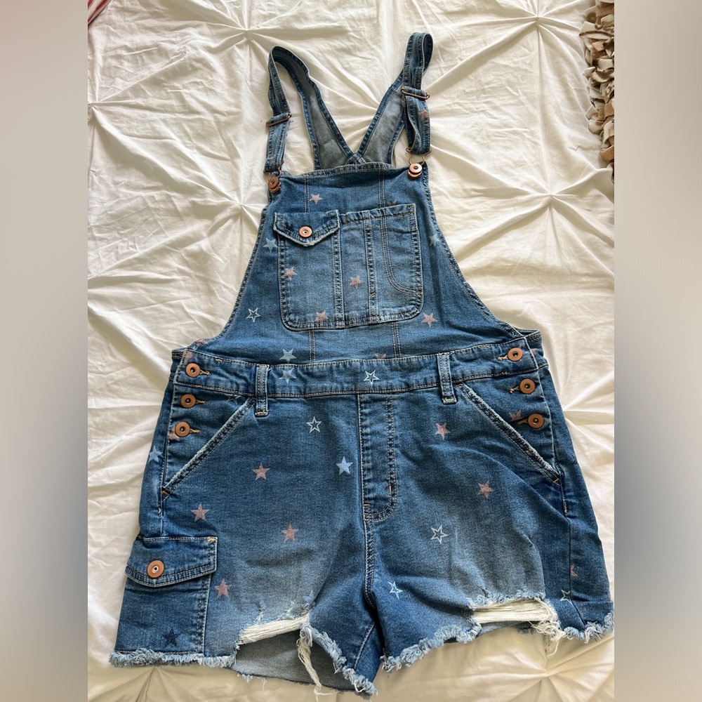 No Boundaries Shorts Overalls